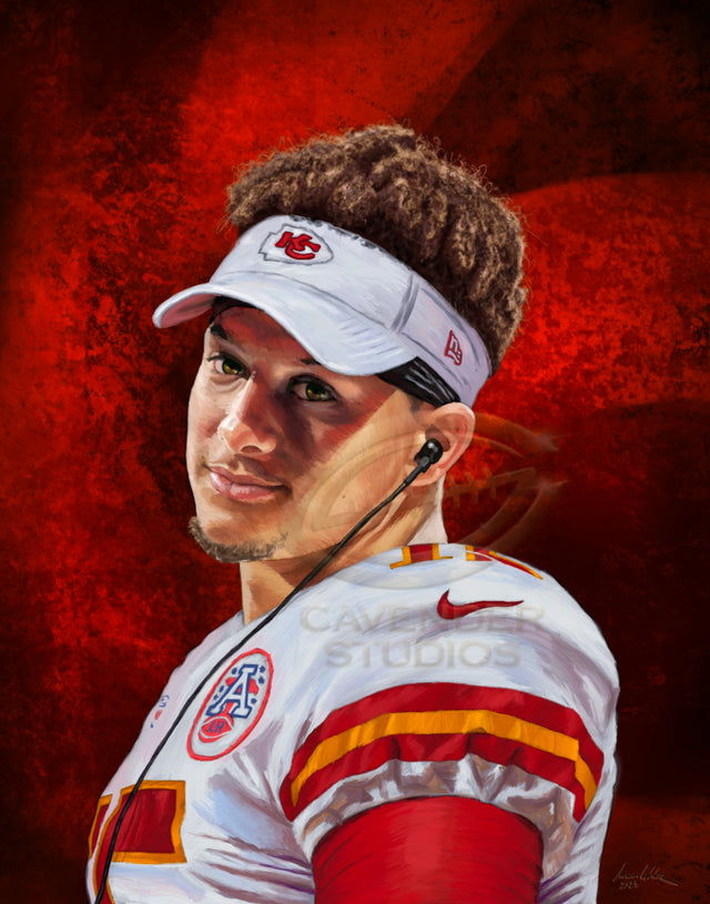 “Patrick” - Limited Edition Prints (Patrick Mahomes)