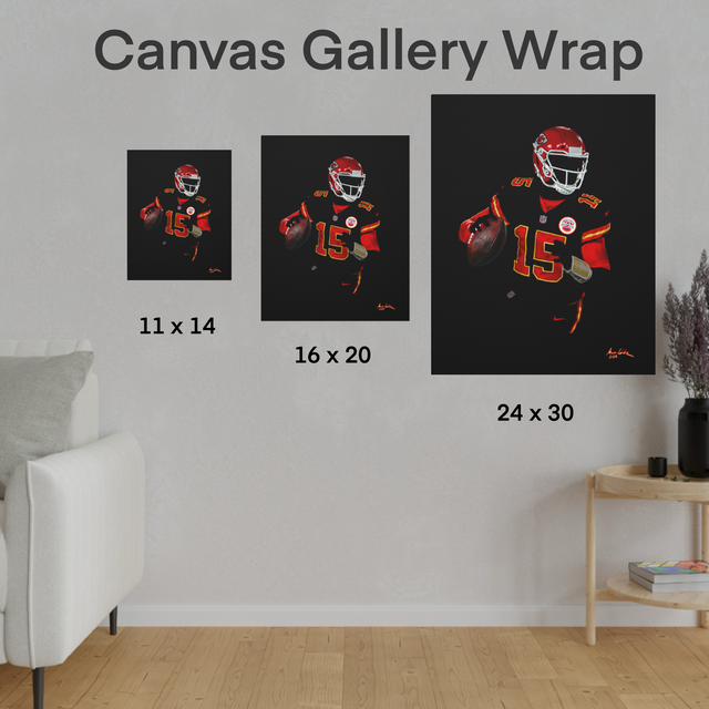 “15” - Limited Edition Prints (Patrick Mahomes)