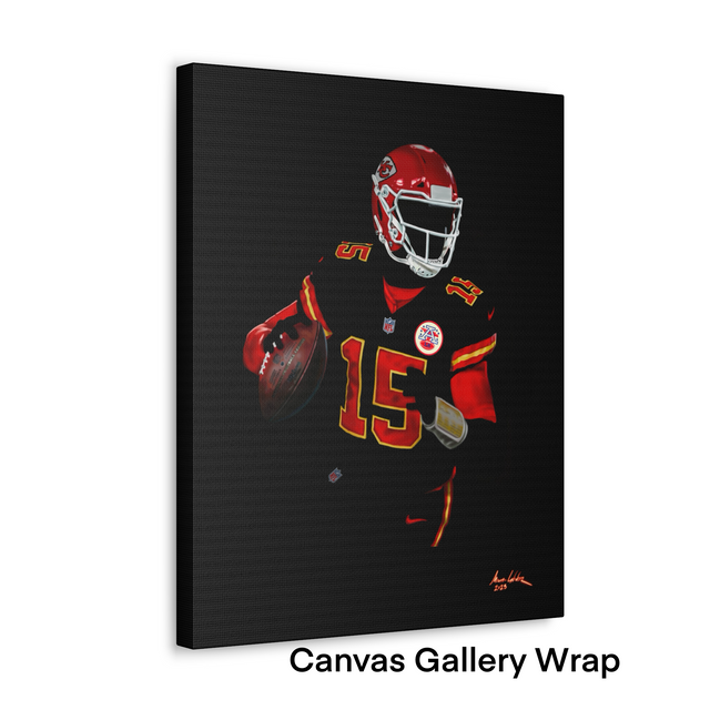 “15” - Limited Edition Prints (Patrick Mahomes)