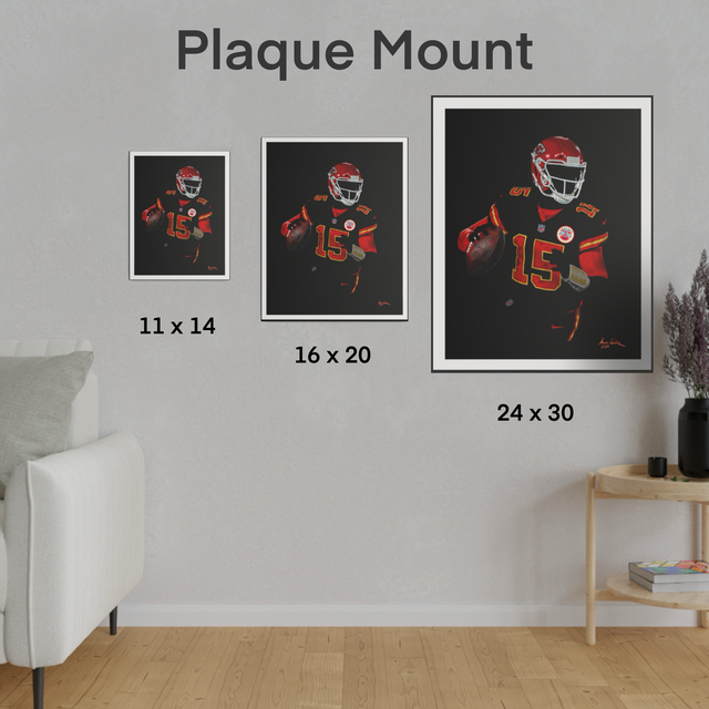 “15” - Limited Edition Prints (Patrick Mahomes)