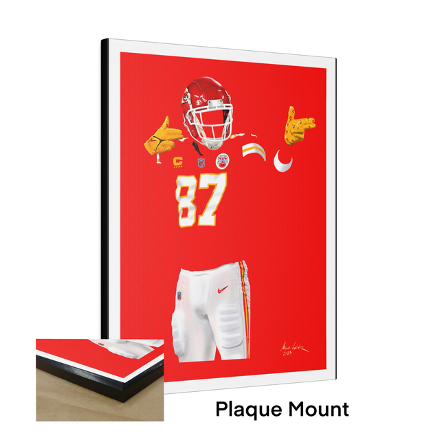 “87” - Limited Edition Prints (Travis Kelce)