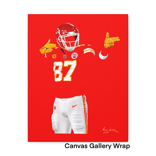 “87” - Limited Edition Prints (Travis Kelce)