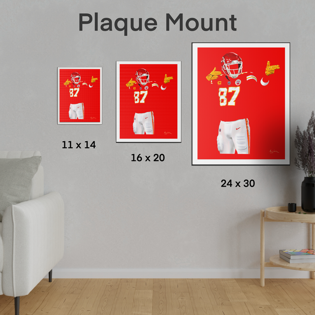 “87” - Limited Edition Prints (Travis Kelce)